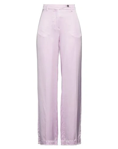Shop N°21 Woman Pants Lilac Size 4 Viscose In Purple