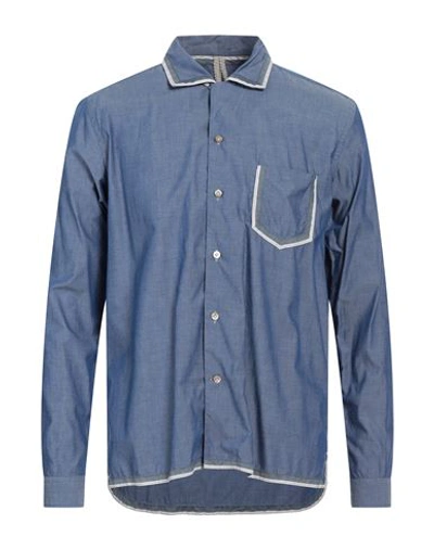 Shop Dnl Man Shirt Light Blue Size 15 ¾ Cotton