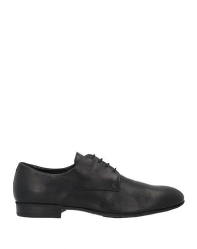 Shop Jerold Wilton Man Lace-up Shoes Black Size 7.5 Calfskin