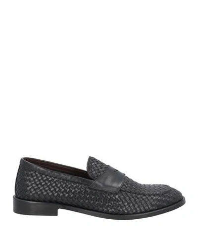 Shop Nicol Sadler Man Loafers Black Size 7 Soft Leather