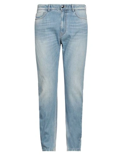 Shop Lab. Pal Zileri Man Jeans Blue Size 34 Cotton