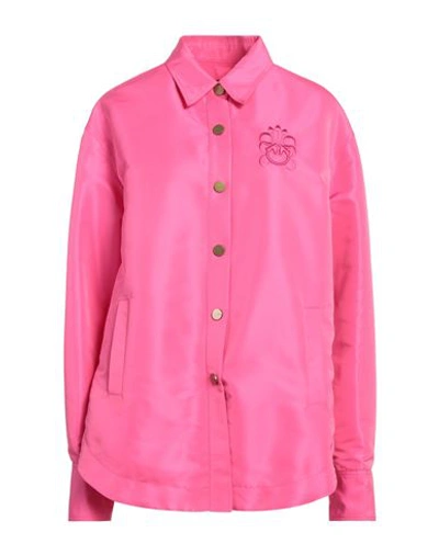 Shop Pinko Woman Shirt Fuchsia Size L Polyester