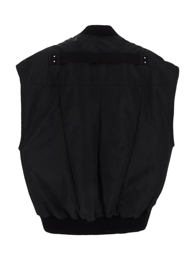 Shop Rick Owens Jumbo Flight Vest In Black
