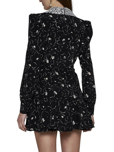 Shop Alessandra Rich Dresses In Black-ivory