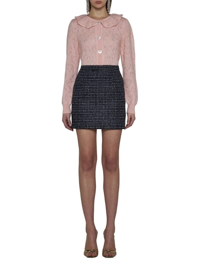 Shop Alessandra Rich Sweaters In Light Pink