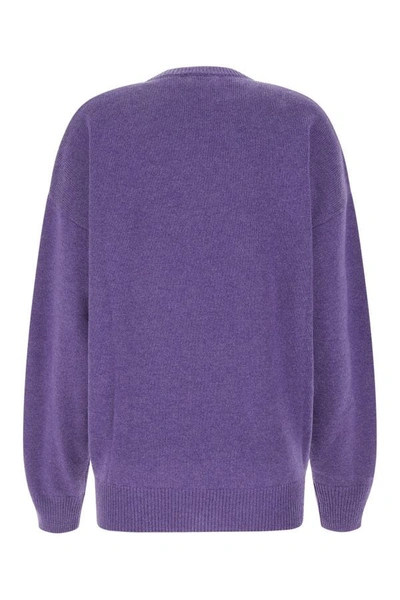 Shop Balenciaga Woman Maglione In Purple