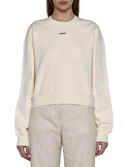 Shop Jacquemus Sweaters In Beige