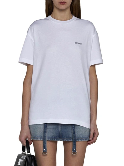 Shop Off-white Off White T-shirts And Polos In Multicolour
