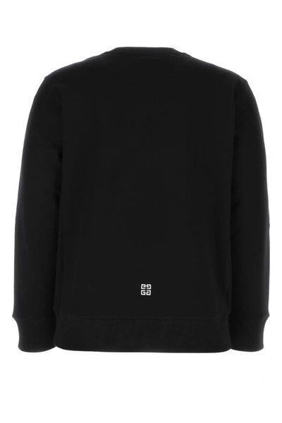 Shop Givenchy Man Black Cotton Sweatshirt
