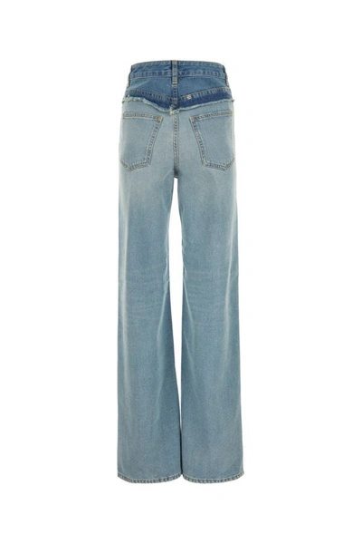 Shop Givenchy Woman Denim Jeans In Blue