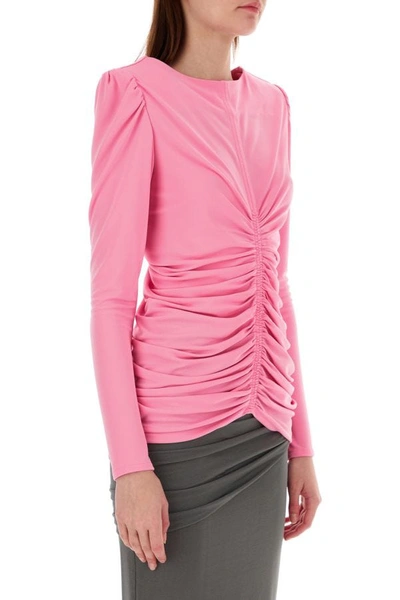 Shop Givenchy Woman Pink Crepe Top