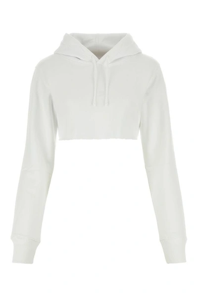 Shop Givenchy Woman White Cotton Sweatshirt