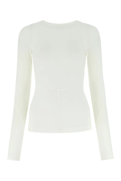 Shop Givenchy Woman White Stretch Nylon Top