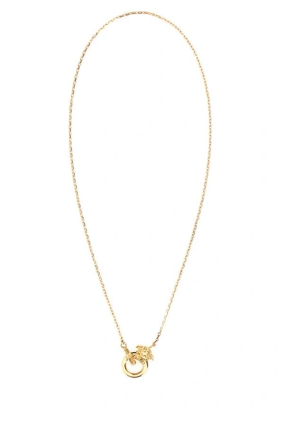 Shop Versace Woman Gold Metal Medusa Necklace