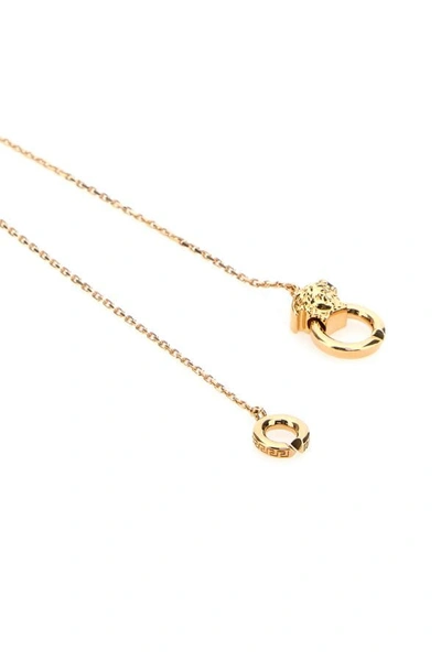 Shop Versace Woman Gold Metal Medusa Necklace