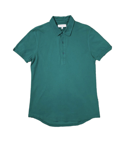 Pre-owned Orlebar Brown X6  Luxury Item T-shirt Polo Tee In Green
