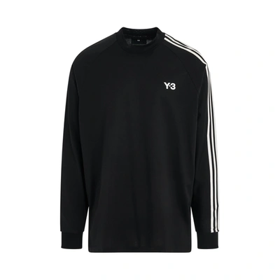 Shop Y-3 3 Stripes Long Sleeve T-shirt