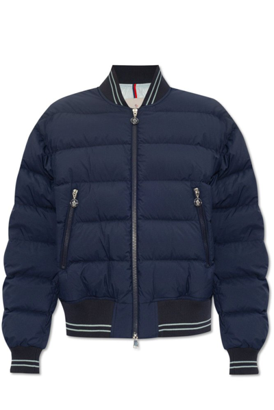 Shop Moncler Argo Puffer Jacket In Blue