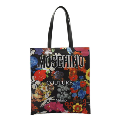 Shop Moschino Floral Printed Open In Multi