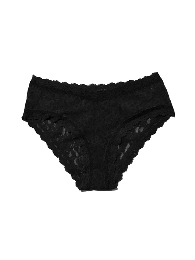 Shop Hanky Panky Signature Lace V-front Cheeky In Black