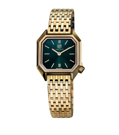Shop March La.b March La. B Lady Mansart Emerald Watch 26mm In Gold