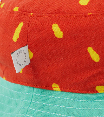 Shop Stella Mccartney Baby Printed Cotton Sunhat In Multicoloured