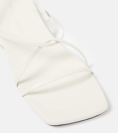 Proenza Schouler Off-white Hoop Sandals In Beige