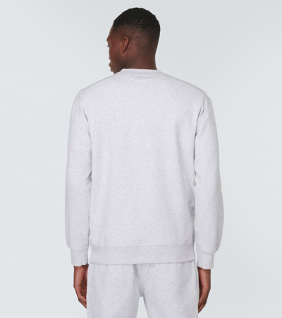 Shop Brunello Cucinelli Cotton-blend Sweatshirt In Beige