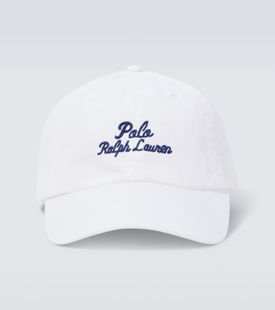Shop Polo Ralph Lauren Polo Player Baseball Cap In White