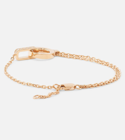 Repossi Berbere 18kt Rose Gold Bracelet With Diamonds In Gold