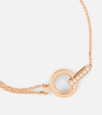 Repossi Berbere 18kt Rose Gold Bracelet With Diamonds In Gold