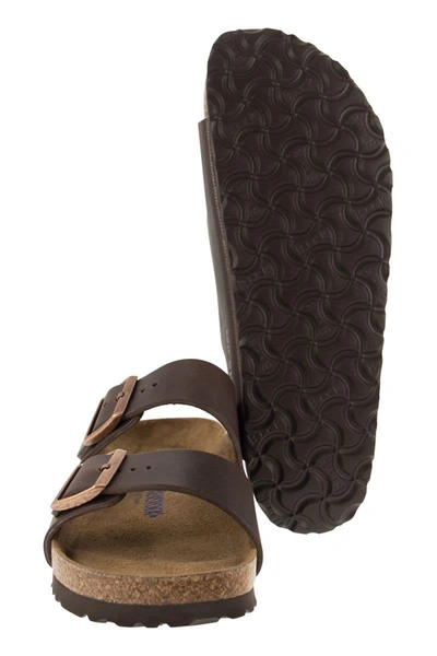 Shop Birkenstock Arizona - Flat Sandal In Brown