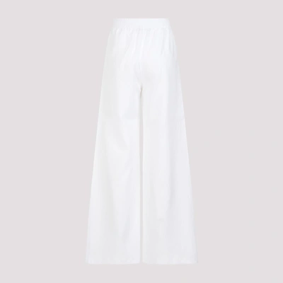 Shop Fabiana Filippi Linen Pants In White