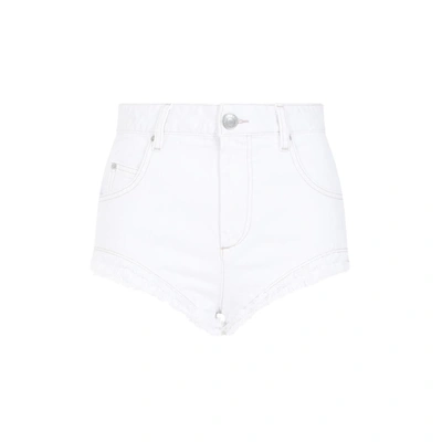 Shop Isabel Marant Eneidao Shorts Pants In White