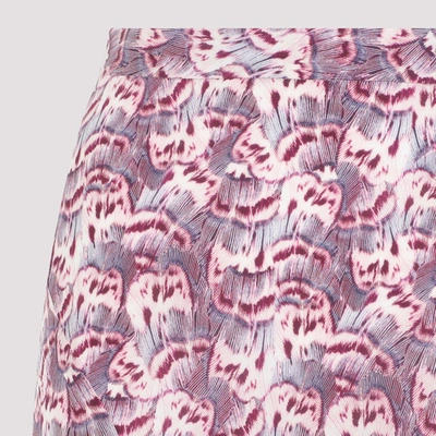Shop Isabel Marant Sakura Skirt In Pink & Purple