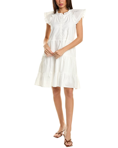 Shop Sea Ny Othilia By  Ruffle Shift Dress In White