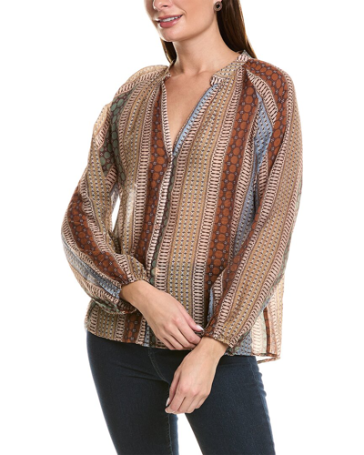 Shop Anna Kay Blouse In Brown