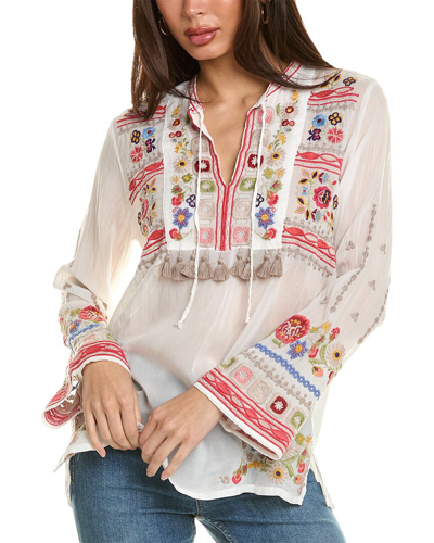 Shop Johnny Was Coriander Blouse In White