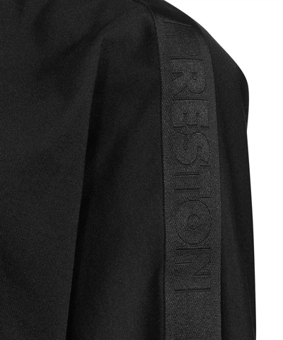Heron Preston Logo-stripe Zipped Track Jacket In Black