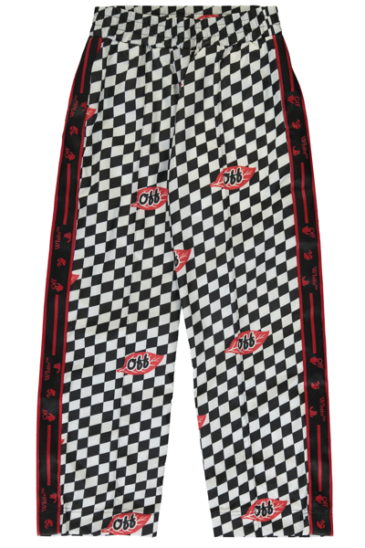 Off-white Technical Fabric Pants In Black