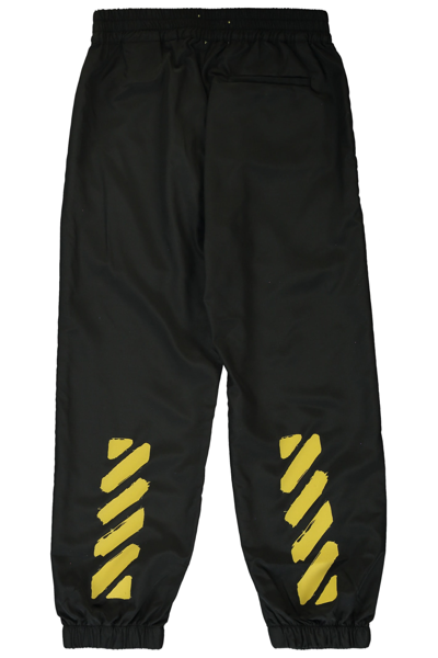 Shop Off-white Technical Fabric Pants In Black