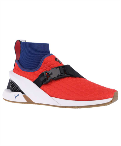 Ferrari X Puma High-top Sneakers In Red