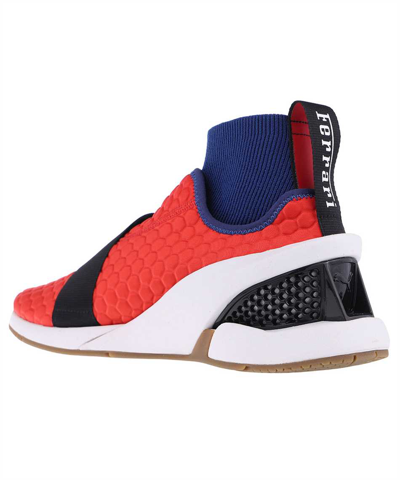 Ferrari X Puma High-top Sneakers In Red