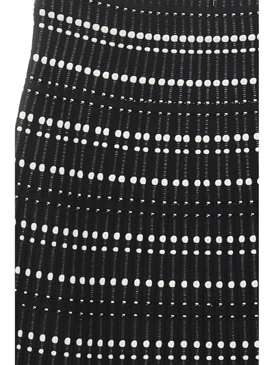 Shop Alexander Mcqueen Skirts In Black/white