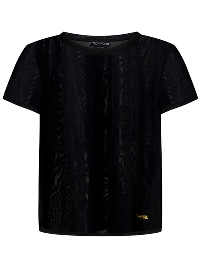 Shop Tom Ford T-shirt In Nero