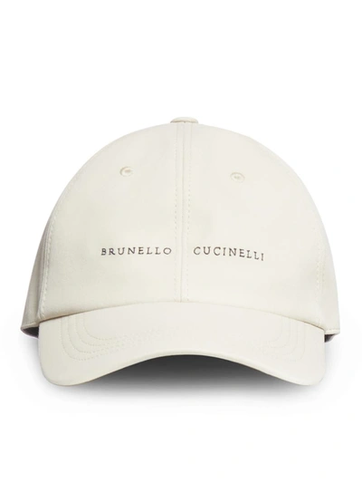 Shop Brunello Cucinelli Hat In Nude & Neutrals