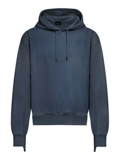 Shop Jacquemus Sweatshirt In Blue