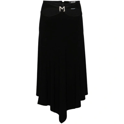 Shop Mugler Skirts In Black