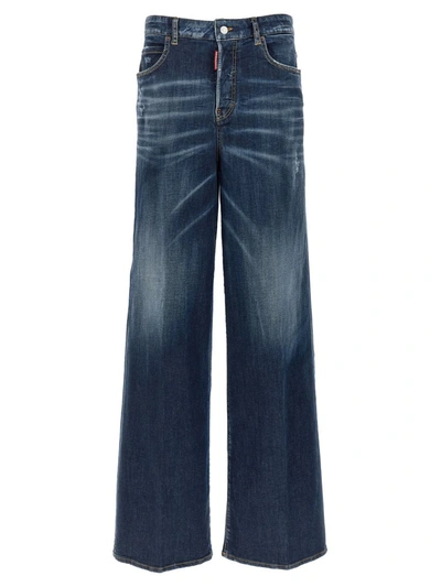 Shop Dsquared2 'traveller' Jeans In Blue