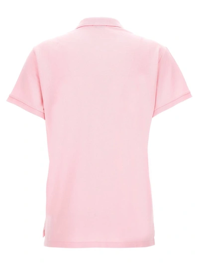 Shop Polo Ralph Lauren 'julie' Polo Shirt In Pink